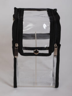 Bolso portapinceles transparente grande Burlesque