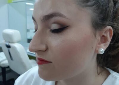 Maquillaje invitada eventos Bilbao maquilladora domicilio