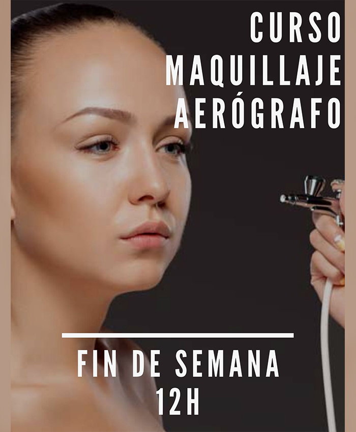 CURSO DE MAQUILLAJE AEROGRAFÍA Makeup Studio