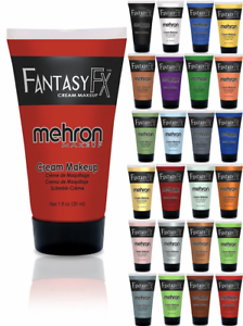 Mehron fantasy cream makeup aguacolor